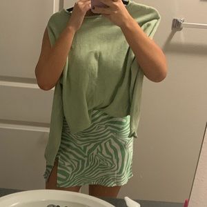 Sage sweater. Worn once